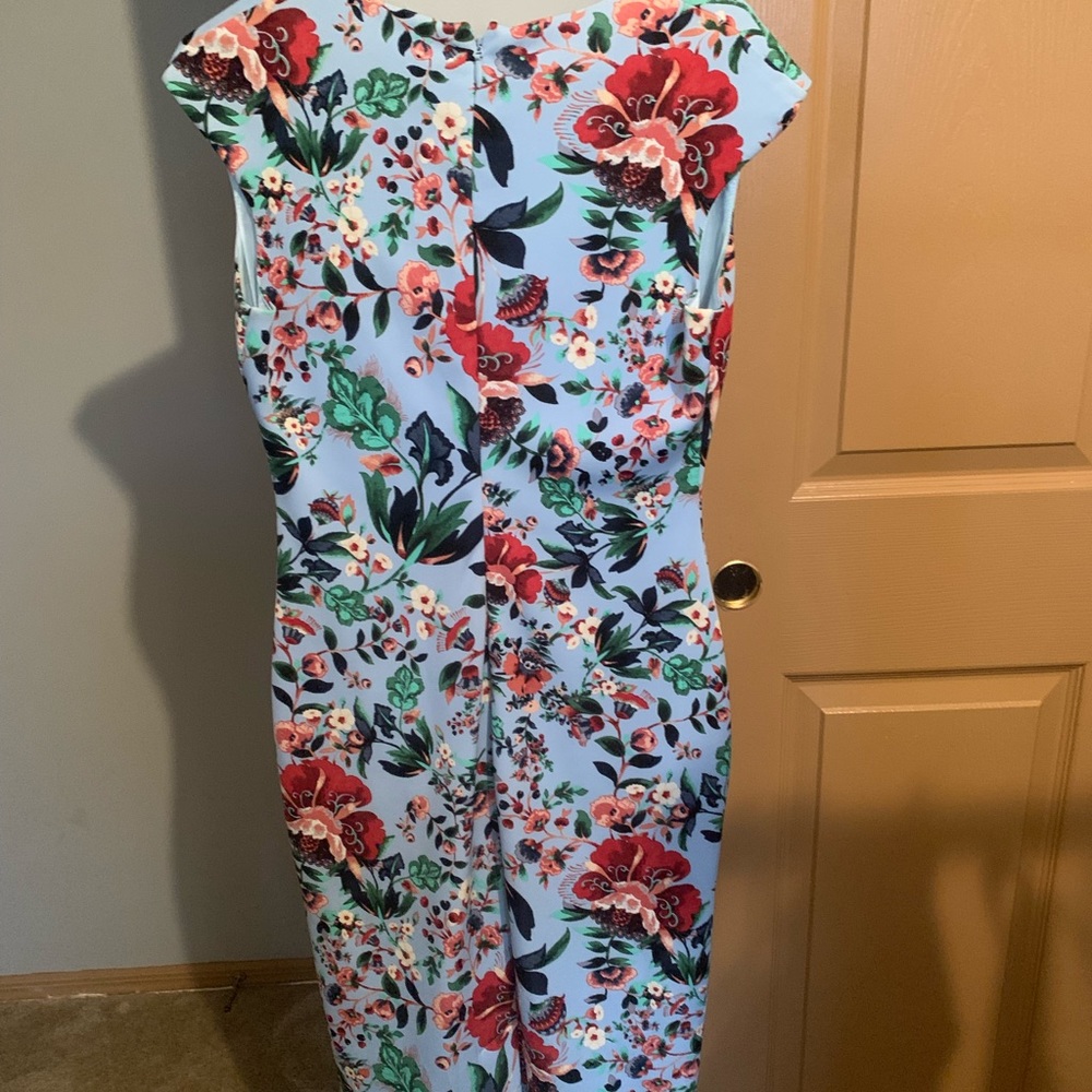 Floral midi dress
